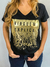 T shirt Feminina Estilo e Conforto Estampa Dourada Ninguém Explica Deus Preto do M ao G2 na internet