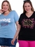 Camiseta Feminina Moda Verão Estilo e Conforto Estampas Exclusivas - loja online
