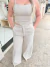 Calça Wide Leg Linho VClothing - 3520 - loja online