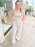 Calça Wide Leg Linho VClothing - 3520 - comprar online
