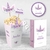 Kit Imprimible Unicornio Flores Lila PERSONALIZADO - comprar online