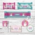 Imagen de Kit Imprimible Llamas Rosa PERSONALIZADO