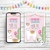Kit Imprimible Llamas Rosa PERSONALIZADO