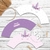 Kit Imprimible Unicornio Flores Lila PERSONALIZADO en internet