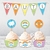 Kit Imprimible Arcoiris Multicolor PERSONALIZADO - tienda online