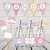 Kit Imprimible Arcoiris Multicolor Rosa PERSONALIZADO - Print Party Kits