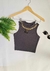 Cropped Regata Corrente - Fashion Today