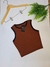 Cropped Regata Listrado - Fashion Today
