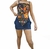Cropped Assimetrico Estampas - comprar online
