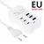 Carregador usb multifunções de 6 portas, 35w, pd tipo-c, carregamento rápido e prático - loja online