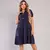 Vestido Midi Casual com Barrado 3 Marias - loja online