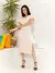 Vestido elegante em Alfaiataria com Detalhes de Laço e Babado - comprar online