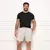 Bermuda Jogger Sarja Curta Masculina