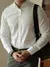 Imagem do Top masculino Slim Fit Manga Longa Sem Top, Masculino De Elastano, China, China
