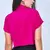 Blusa Feminina Cropped Camisa Social com Botões - comprar online
