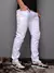 Calça Masculina Sarja Branca com Elastano - comprar online