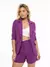Conjunto Blazer com Botão e Short de Linho - comprar online