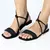 Sandália Rasteira Feminina de Amarração - comprar online