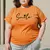 Camiseta Feminina Estampada Smile Girassol em Algodão - Bluara modas