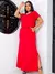 Conjunto Feminino Blusa e Saia Fenda Lateral Pantacourt na internet