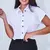 Blusa Feminina Cropped Camisa Social com Botões - comprar online