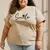 Imagem do Camiseta Feminina Estampada Smile Girassol em Algodão