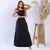 Conjunto Saia Longa E Cropped 3 Maria Moda Blogueira Tendencia Casual - loja online