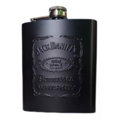 Petaca acero inoxidable negra JACK DANIEL'S - comprar online