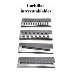 Cortador De Vegetales Rotativo Manual 4 En 1 - comprar online