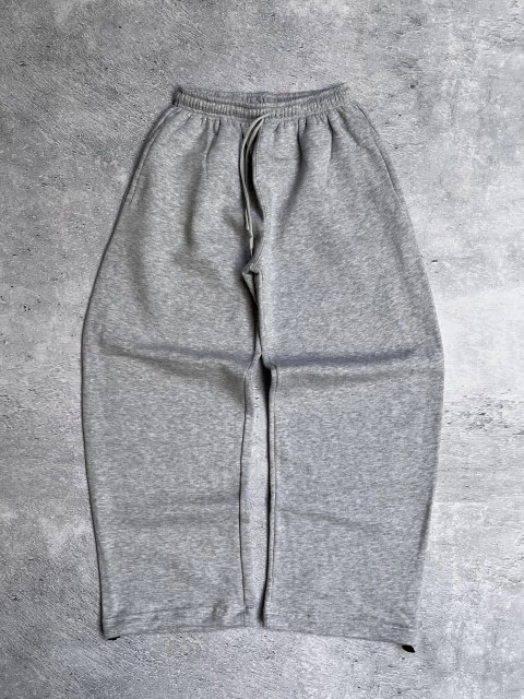 Jogging baggy GRIS MELANGE - comprar online