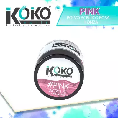 ACRILICO PINK KOKO NAILS 1 ONZA