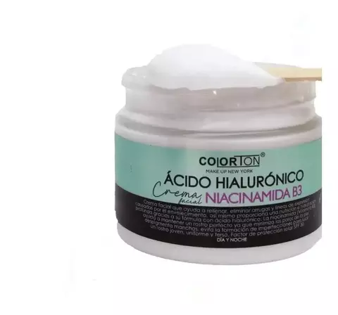 CREMA DE ACIDO HIALURÓNICO Y NIACINAMIDA B3 COLORTON