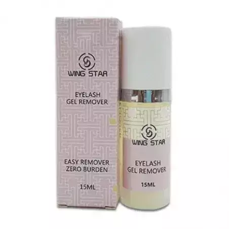 REMOVEDOR DE PESTAÑAS EN GEL WING STAR 15ML