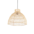 PENDENTE RUSTICO MODERNO FEITO EM SISAL CÓD-0.3 , medidas 35cm altura X 40cm diâmetro