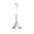 PENDENTE RIO - branco com cobre - 34cm de altura x 23cm de diametro - aluminio de alta qualidade - comprar online