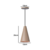 PENDENTE CONE - fendi com cobre - 20cm X 12cm P , 30cm X 16,5 G - aluminio de alta qualidade - loja online