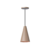 PENDENTE CONE - fendi com cobre - 20cm X 12cm P , 30cm X 16,5 G - aluminio de alta qualidade - UNIDOS DESIGNER - loja de iluminação e design 