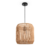 PENDENTE RUSTICO MODERNO FEITO EM SISAL CÓD-0.13 , medidas 30cm altura X 28cm diâmetro