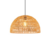 PENDENTE RUSTICO MODERNO FEITO EM SISAL CÓD-0.21 , medidas 35cm altura X 50cm diâmetro