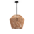 PENDENTE RUSTICO MODERNO FEITO EM SISAL CÓD-0.7 , medidas 30cm altura X 32cm diâmetro