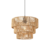 PENDENTE RUSTICO MODERNO FEITO EM SISAL CÓD-0.19 , medidas 26cm altura X 30cm diâmetro