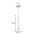 PENDENTE CILINDRICO - branco - 50cm X 4,5cm - 40cm X 4,5cm - 30cm X 4,5cm - aluminio de alta qualidade - loja online