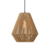 PENDENTE RUSTICO MODERNO FEITO EM SISAL CÓD-0.17 , medidas 29cm altura X 23cm diâmetro