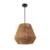 PENDENTE RUSTICO MODERNO FEITO EM SISAL CÓD-0.8 , medidas 30cm altura X 32cm diâmetro