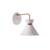 LUMINARIA RETRO MINI BAMBOLIM - branco com cobre - 15cm de altura x 18cm de diametro - aluminio de alta qualidade na internet