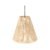 PENDENTE RUSTICO MODERNO FEITO EM SISAL CÓD-0.9 , medidas 27cm altura X 30cm diâmetro