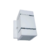 Luminária Arandela Catarina 2 Focos Vidro Com Base Parede Luxo - 15cm de altura X 8cm de largura - Branco - alumínio de alta qualidade - comprar online