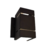 Luminária Arandela Catarina 2 Focos Vidro Com Base Parede Luxo - 15cm de altura X 8cm de largura - Marrom - alumínio de alta qualidade - comprar online