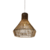 PENDENTE RUSTICO MODERNO FEITO EM SISAL CÓD-0.27 , medidas 60cm altura X 51cm diâmetro