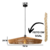 PENDENTE RUSTICO MODERNO FEITO EM SISAL CÓD-0.25 , medidas 20cm altura X 70cm diâmetro - comprar online